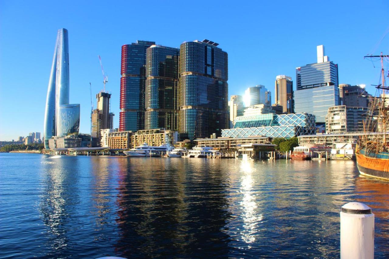 סידני Spacious & Cosy 2 Bedroom Apartment In Darling Harbour מראה חיצוני תמונה